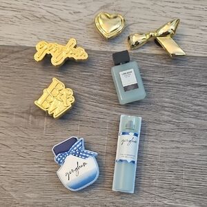 Bath & Body Works Gingham Jibbitz For Crocs New Never Worn